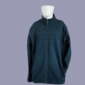 COPY - MOUNTAIN WAREHOUSE Mens Tracksuit Top Jacket 3XL forest Green Flecked